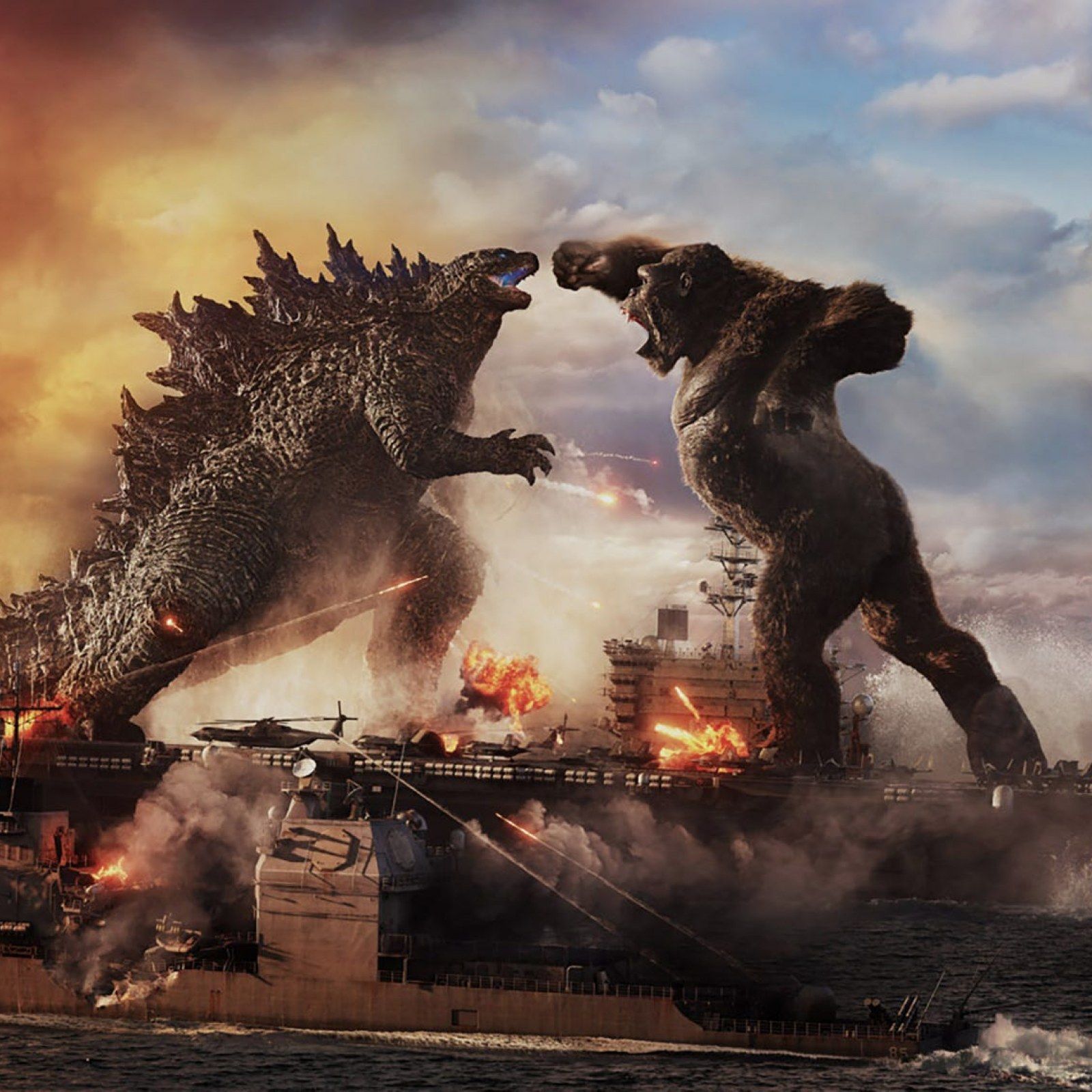 Godzilla mato a los padres de kong