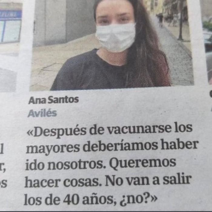 El Gobierno decide suspender la vacunación en los mayores de 40 años tras el comentario de Ana Santos