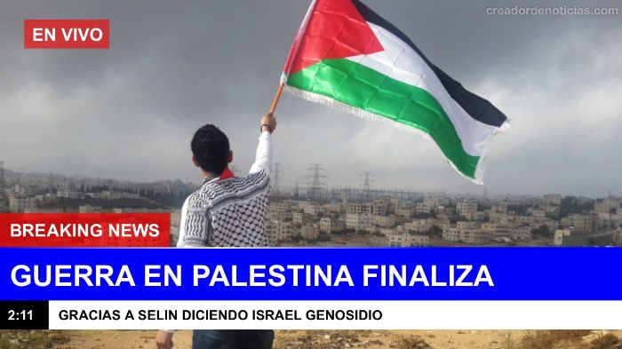 Guerra de Palestina - Israel finaliza.
