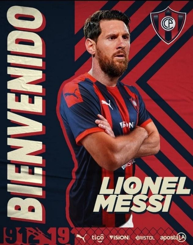 Lionel Messi anuncia que se muda el 22 de Octubre del 2022 a Paraguay