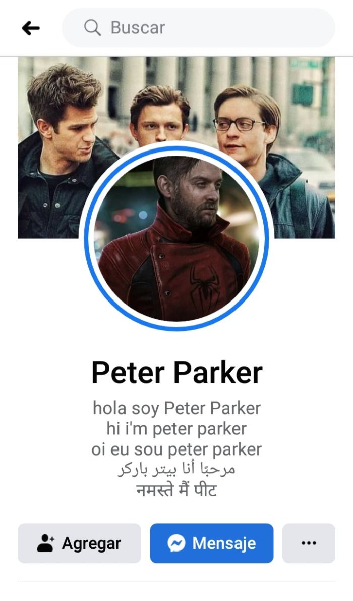 Se hace viral cuenta de Peter Parker en Facebook aquí los detalles
