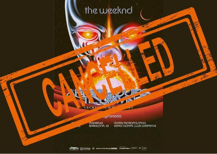 TheWeeknd cancela su concierto de Madrid y Barcelona