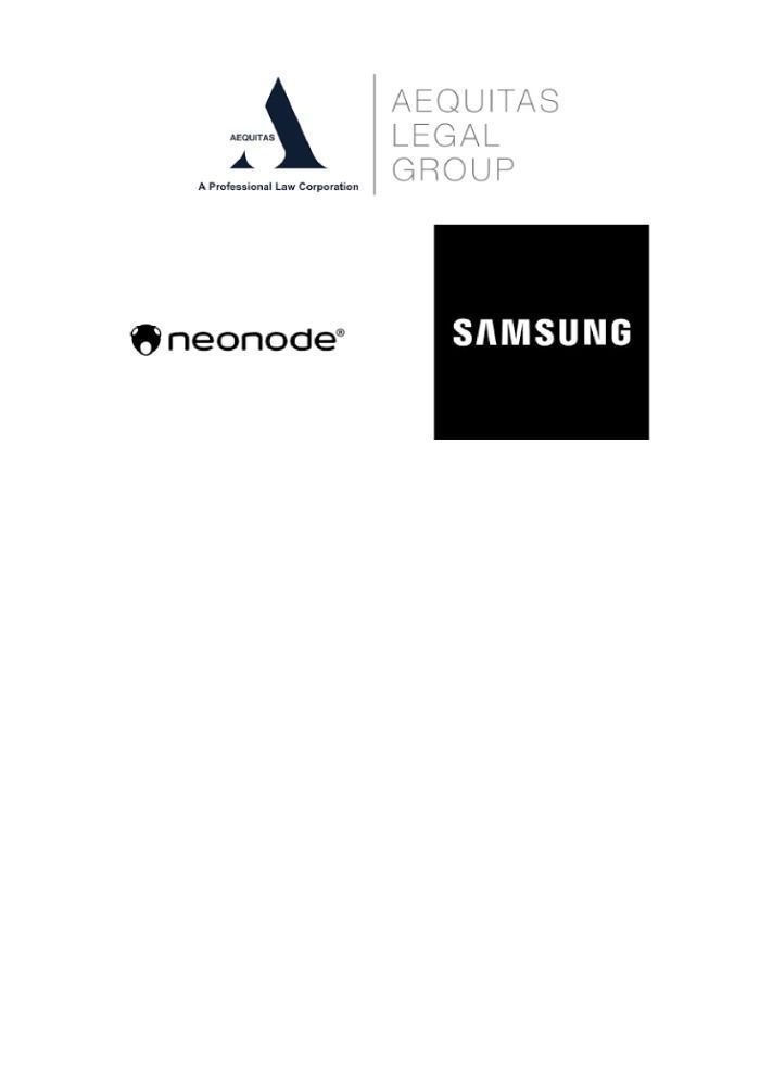 Samsung vs neonode Potential Multi-Million Dollar Settlement (david vs goliath)