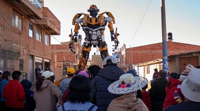Se encontró Transformers en la ciudad de La Paz Bolivia.