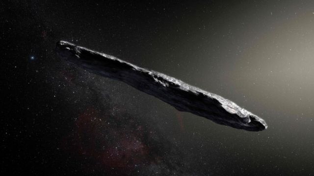 Oumuamua se dirige rapidamente hacia la tierra