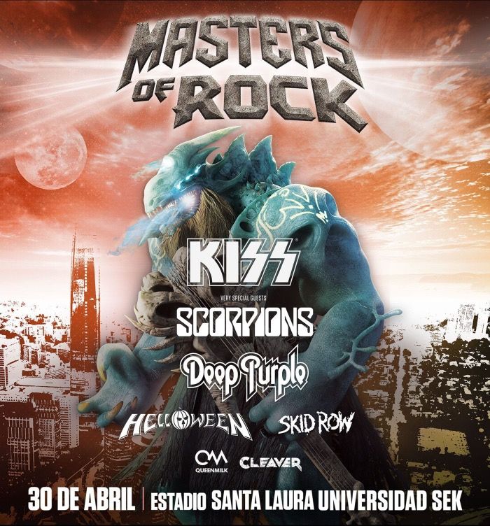 Suspensión evento Máster of Rock
