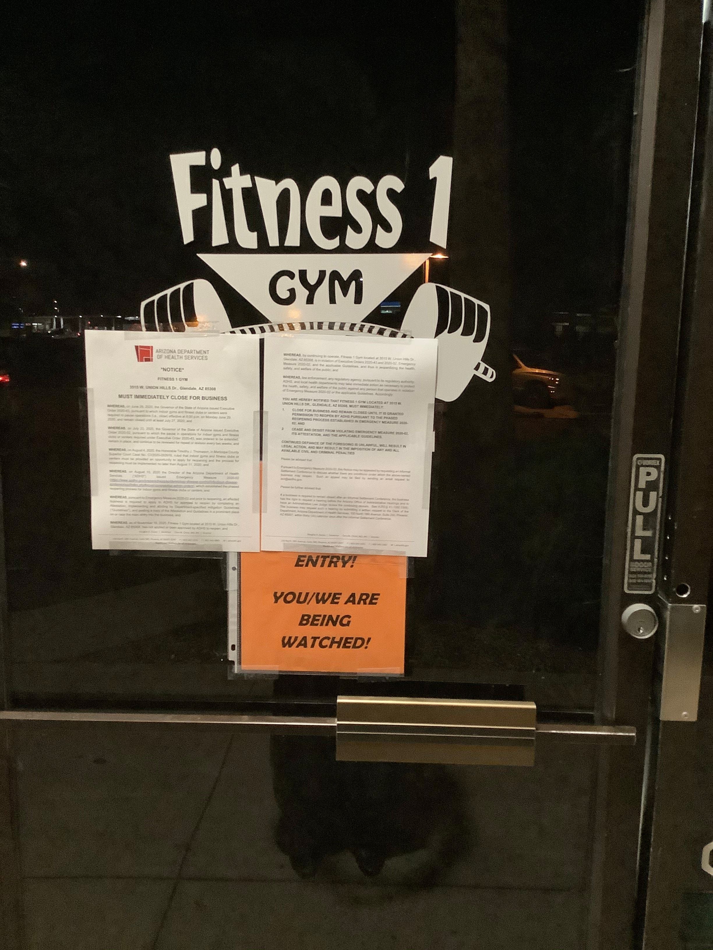 Prohiben los gym en peru
