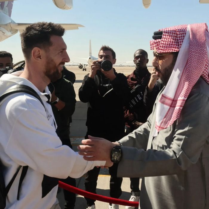 Messi preso en Arabia Saudita