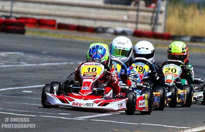 Tenemos a un posible campeón de categoría Karts en Murcia.