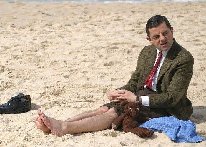 Mr Bean en la playa de la Patacona