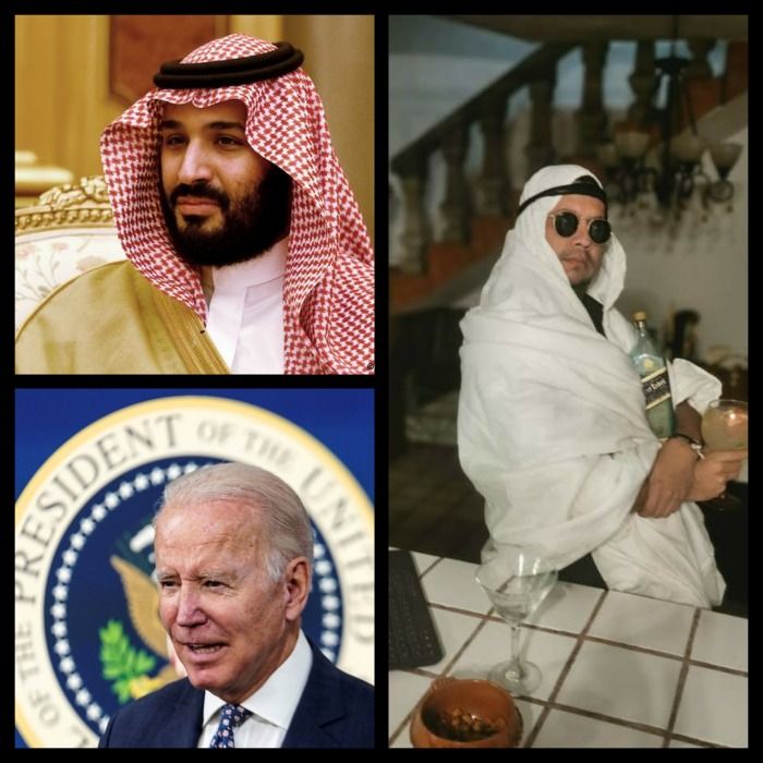 Wachi de Arabia y su hermano Mohamed bin salmán acuerdan no vender petróleo a Biden