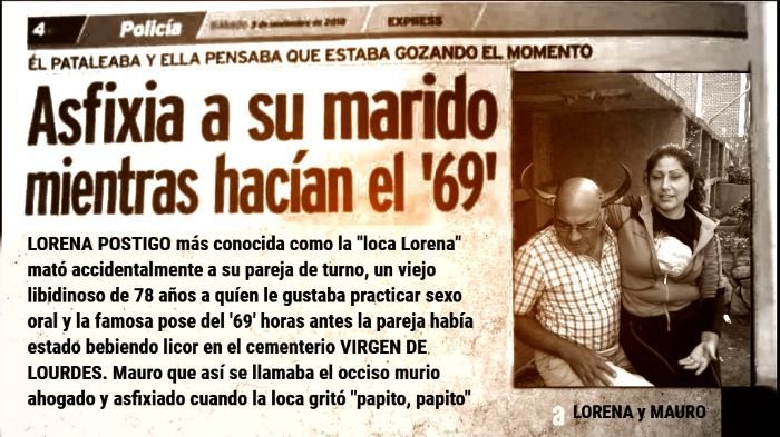EL MORTAL '69' DE LORENA MARLENE POSTIGO