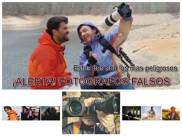 ¡ALERTA FOTOGRAFOS FALSOS!