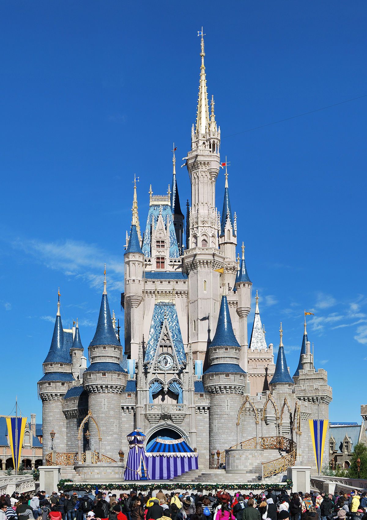 El desastre del castillo de Disney ocurrido en Estados Unidos En el año 2017,